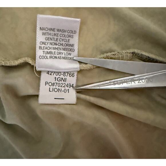 One World Boho Embroidered Paisley Asymmetric Dress Large - Picture 5 of 5